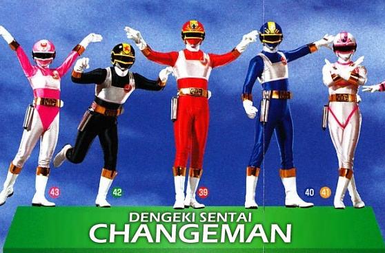 Dengeki Sentai Changeman - Chiến đội Earth Force